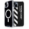 Black and White Stripes iPhone 13 MagSafe Case