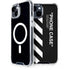 Black and White Stripes iPhone 13 MagSafe Case