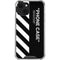 Black and White Stripes iPhone 13 Mini Clear Case