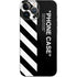 Black and White Stripes iPhone 13 Pro Max Skin