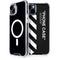 Black and White Stripes iPhone 14 MagSafe Case