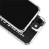 Black and White Stripes iPhone 14 Plus Clear Case