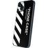 Black and White Stripes iPhone 14 Plus Skin