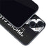 Black and White Stripes iPhone 14 Plus Skin