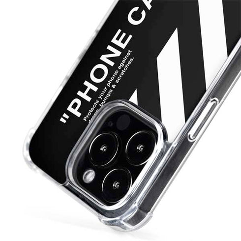 Black and White Stripes iPhone 15 Pro Max MagSafe Case