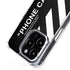 Black and White Stripes iPhone 15 Pro Max MagSafe Case