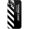 Black and White Stripes iPhone 14 Pro Max Skin