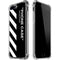 Black and White Stripes iPhone 7/8 Plus Clear Case