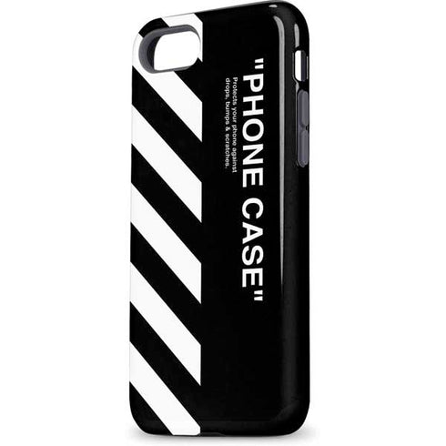 Black and White Stripes iPhone 7 Pro Case