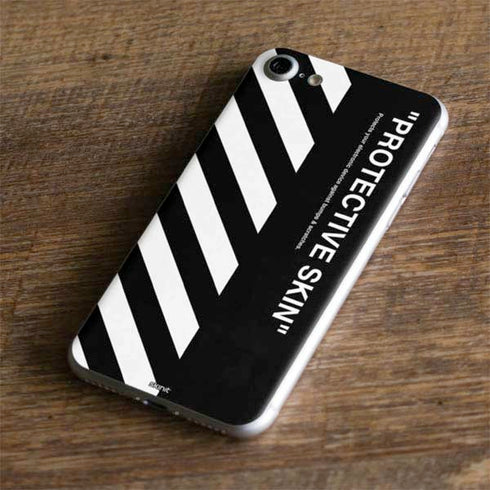 Black and White Stripes iPhone 7 Skin