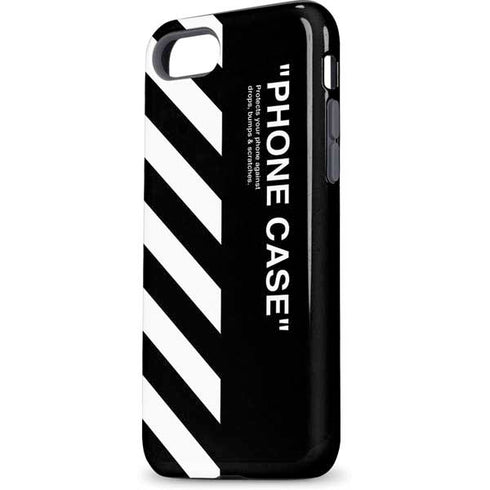 Black and White Stripes iPhone 8 Pro Case