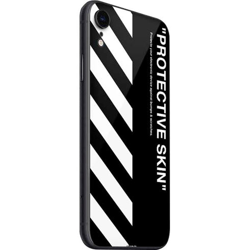 Black and White Stripes iPhone SE (2nd & 3rd Gen) Skin