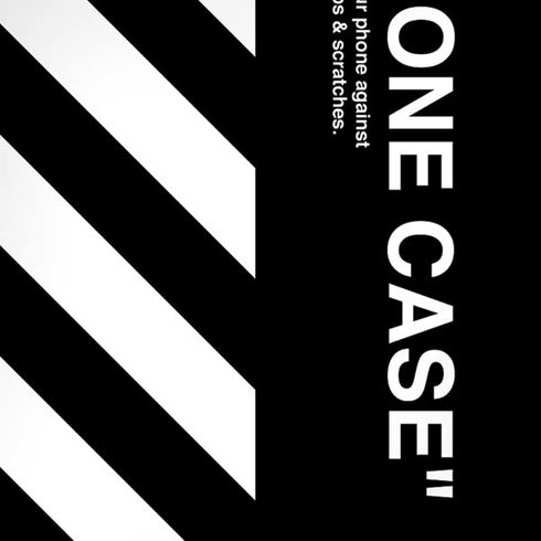 Black and White Stripes iPhone X Pro Case