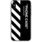 Black and White Stripes iPhone X Skin