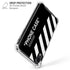Black and White Stripes iPhone XR Clear Case