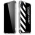 Black and White Stripes iPhone XR Clear Case