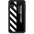 Black and White Stripes iPhone XR Waterproof Case