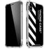 Black and White Stripes iPhone XS Max Clear Case
