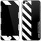 Black and White Stripes Apple iPod Skin