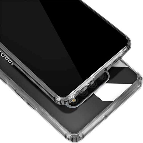 Black and White Stripes LG Stylo 6 Clear Case
