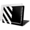 Black and White Stripes MacBook Pro 13in (2020) Case plus Skin