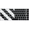 Black and White Stripes Magic Keyboard Skin