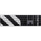 Black and White Stripes Magic Keyboard with Numeric Keypad Skin