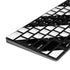 Black and White Stripes Magic Keyboard with Numeric Keypad Skin