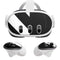 Black and White Stripes Meta Quest 3 Skin