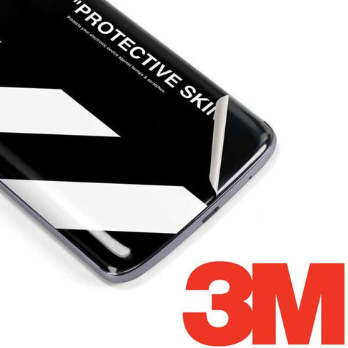 Black and White Stripes Moto E5 Plus Skin