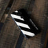 Black and White Stripes Moto E5 Plus Skin