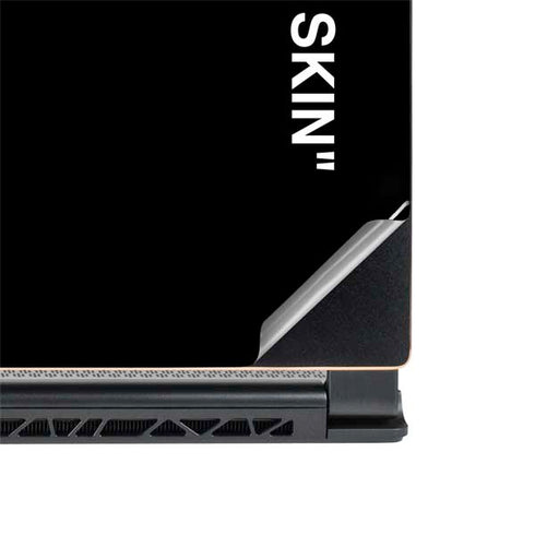 Black and White Stripes MSI GS65 Stealth Laptop Skin