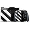 Black and White Stripes Nintendo Switch OLED (2021) Skin