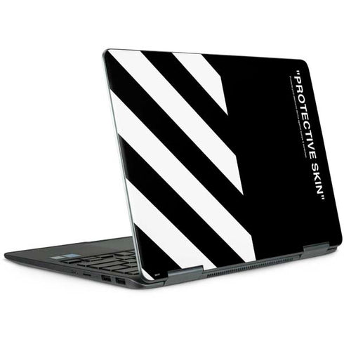 Black and White Stripes Notebook 9 Pro 13in (2017) Skin