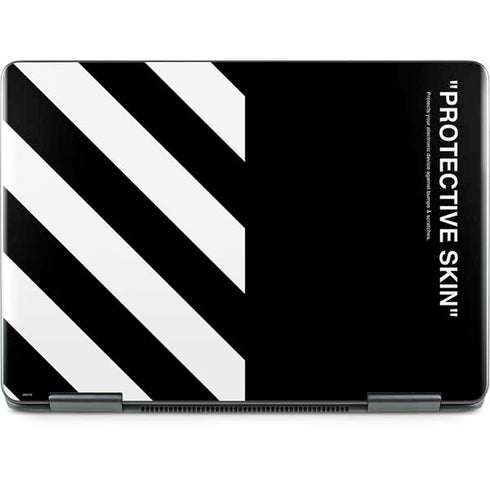 Black and White Stripes Notebook 9 Pro 13in (2017) Skin