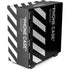 Black and White Stripes NZXT H510 Compact ATX Mid-Tower Case Skin
