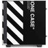 Black and White Stripes NZXT H510 Compact ATX Mid-Tower Case Skin