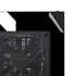 Black and White Stripes NZXT H510 Compact ATX Mid-Tower Case Skin