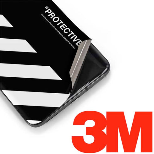Black and White Stripes OnePlus 7 Pro Skin