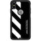 Black and White Stripes Otterbox Commuter iPhone Skin
