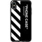 Black and White Stripes Otterbox Symmetry iPhone Skin