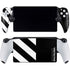 Black and White Stripes PlayStation Portal Remote Player Skin