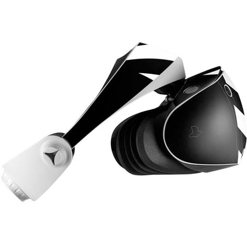Black and White Stripes PlayStation VR2 Skin