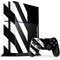 Black and White Stripes PS4 Console and Controller Bundle Skin