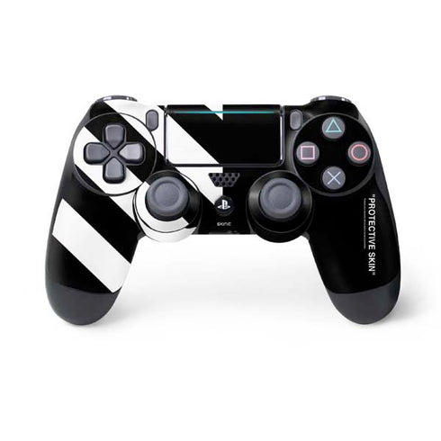 Black and White Stripes PS4 Pro/Slim Controller Skin