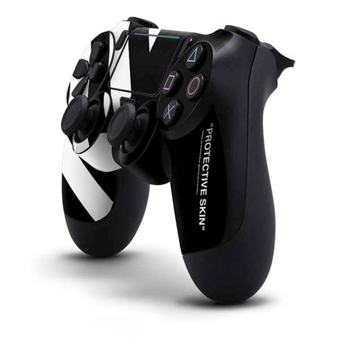 Black and White Stripes PS4 Pro/Slim Controller Skin