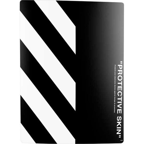 Black and White Stripes PS5 Digital Edition Bundle Skin