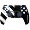 Black and White Stripes PS5 Controller Skin