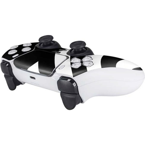 Black and White Stripes PS5 Controller Skin