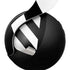 Black and White Stripes PULSE 3D Wireless Headset for PS5 Skin